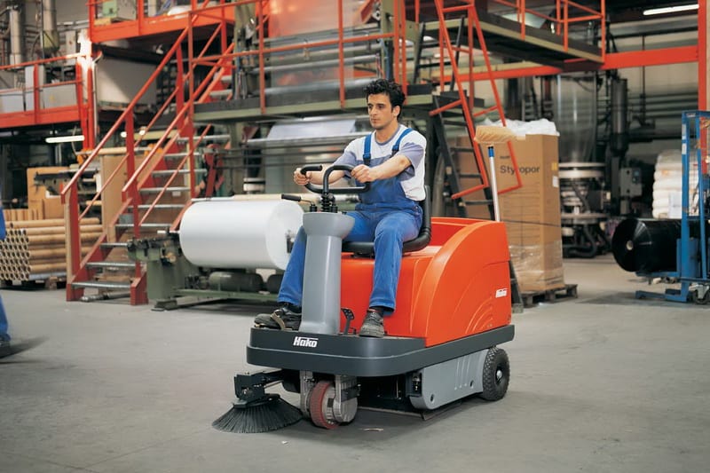 Industrial Cleaning Machines JAF Fork Trucks